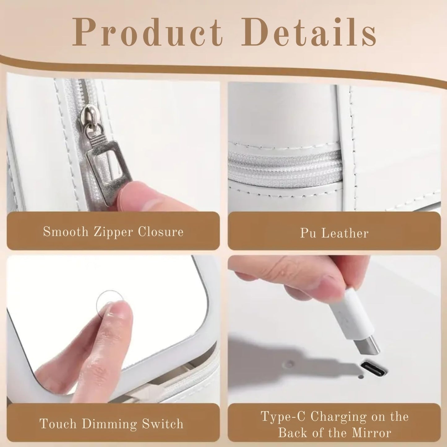 Jewellery Box with LED Mirror