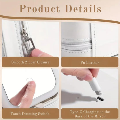 Jewellery Box with LED Mirror