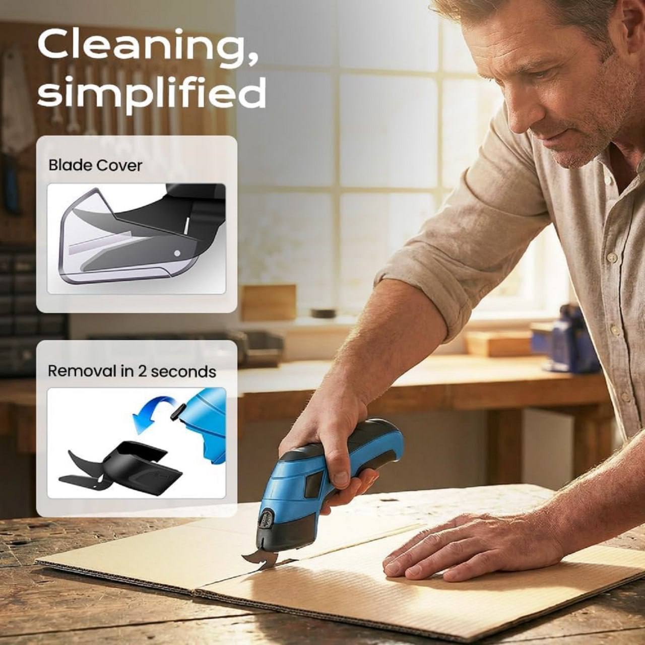 Cordless Electric Scissors