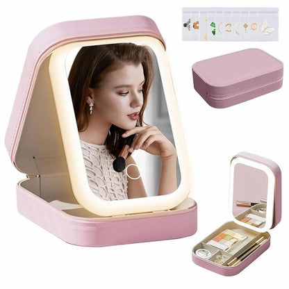 Jewellery Box with LED Mirror